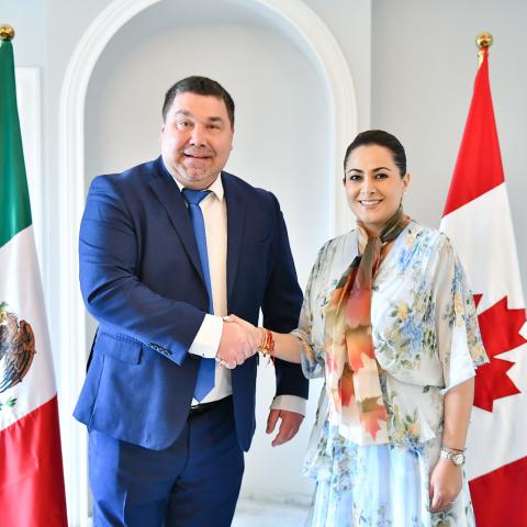 Tere Jiménez y Sébastien Moffett 
