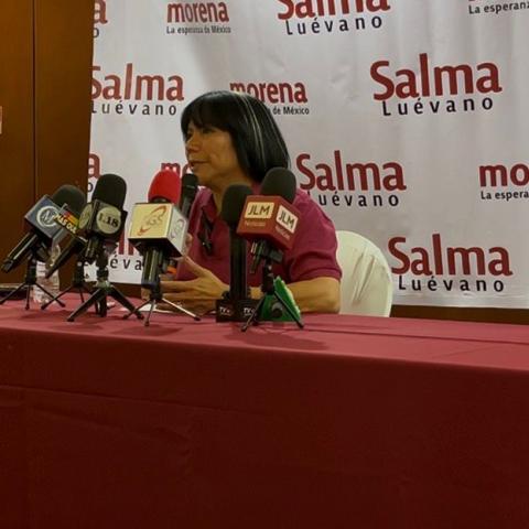 Salma Luévano Luna, aspirante a la gubernatura de Aguascalientes 