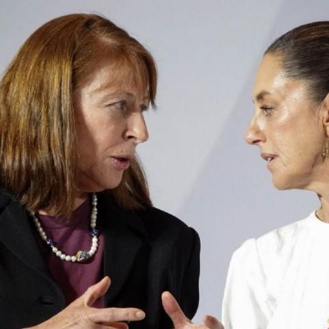 Tatiana Clouthier y Sheibaum