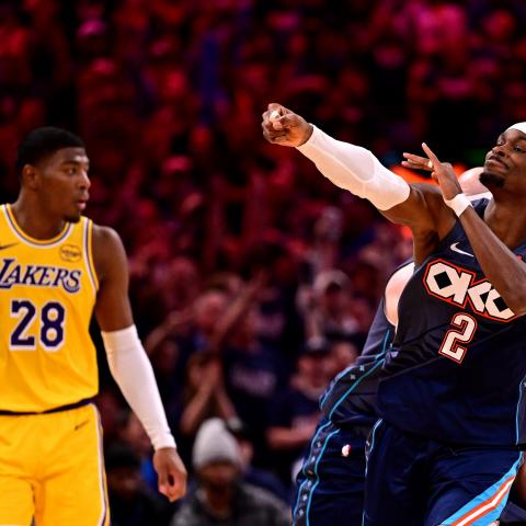 THUNDER VS LAKERS G2 PLAYOFFS 2026