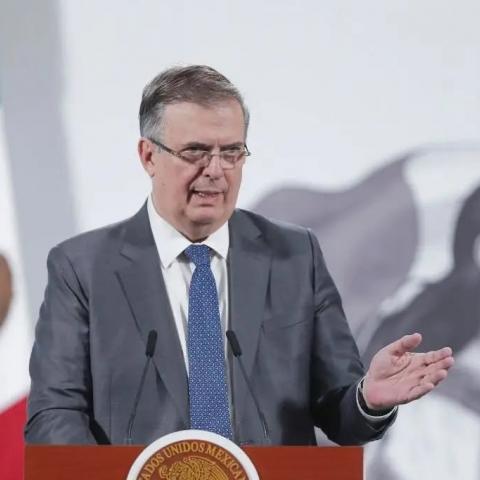 "Cada semana hay que estar alerta, pero vamos bien", responde Ebrard a rechazo de Trump sobre T-MEC