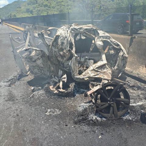(VIDEO) Choque múltiple en la carretera Guadalajara - Tepic deja al menos 10 muertos