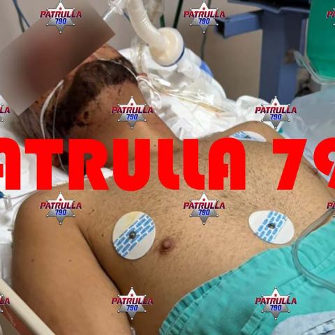 Agonizando fue trasladada de emergencia al Hospital Hidalgo y las autoridades investigan el móvil de la agresión