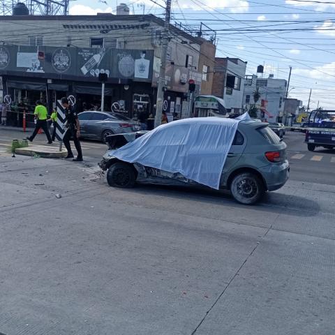 Accidente con fallecido 