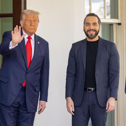 Donald Trump y Nayib Bukele