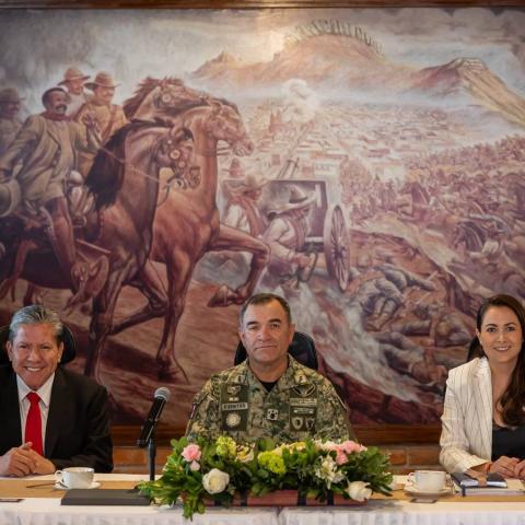 Gobernadores presentan el plan de Seguridad Aguascalientes - Zacatecas