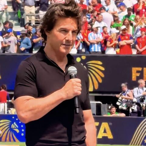 Tom Cruise, Robbie Williams y más en la ceremonia de clausura del mundial