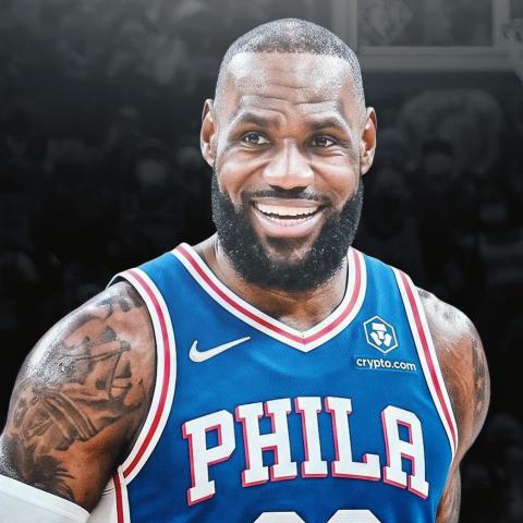 LEBRON 76ERS