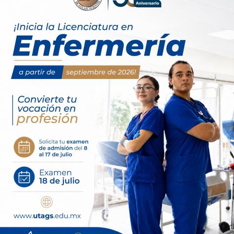 ¿Quieres estudiar enfermería? La Universidad Tecnológica abrió esta nueva carrera