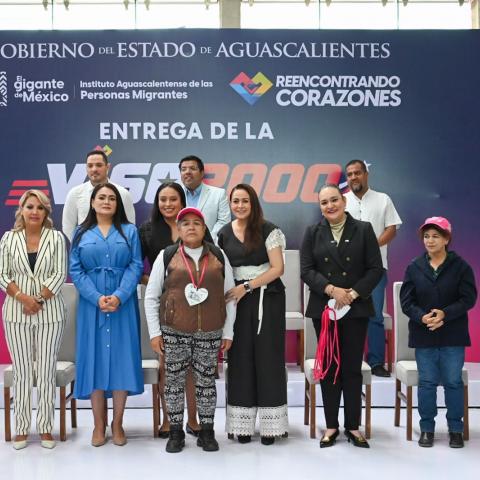 Con "Reencontrando corazones" se alcanzan las dos mil visas entregadas para reunir a familias de Aguascalientes