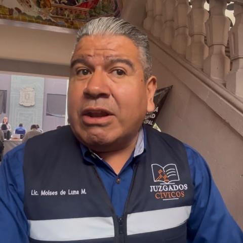 Moisés de Luna Martínez, Dir. Justicia Cívica 