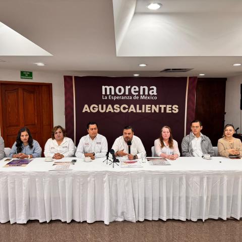 Señala Morena parcialidad en denuncias electorales de Aguascalientes; rechaza la cuota de género