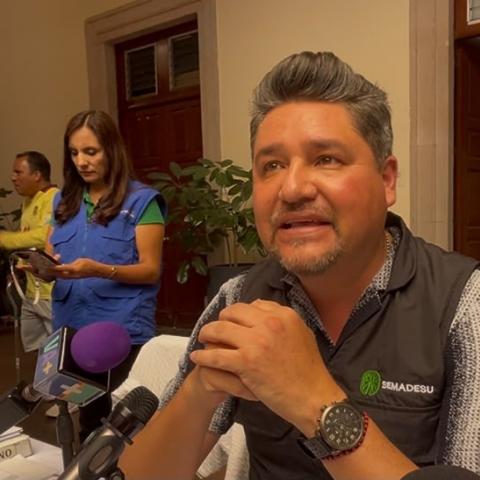 Aldo Axel Rodríguez Benitez, Srio. Sustentabilidad, Agua y Medio Ambiente del Mpo. de Ags. 