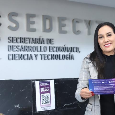 Aguascalientes impulsa a  negocios competitivos; facilita el registro de marcas