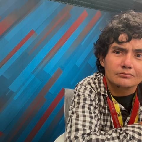 Diego Pérez Aguilera, víctima de supuesto abuso policial. 