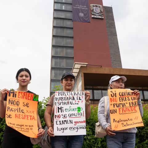 Comisión Técnica de la UNAM llama a realizar examen de control presencial para aspirantes de nuevo ingreso 