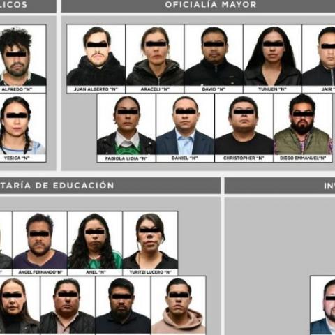 Detienen a red de aviadores en Estado de México; eran 26 y desviaron 96 mdp