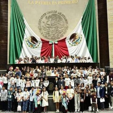 parlamento infantil en la Cámara de Diputados
