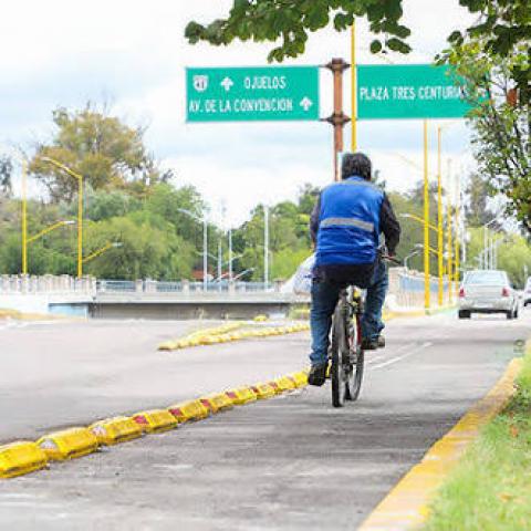 uso de la bicicleta