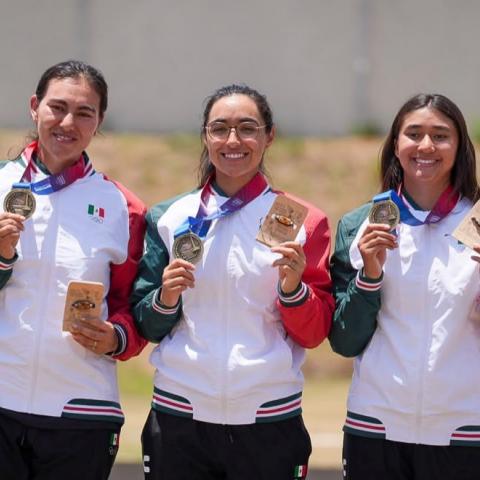 tiro con arco oro Mexico 2026