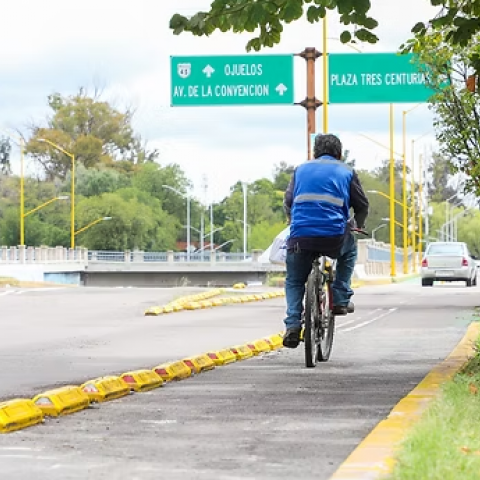 Ciclovías en Aguascalientes 
