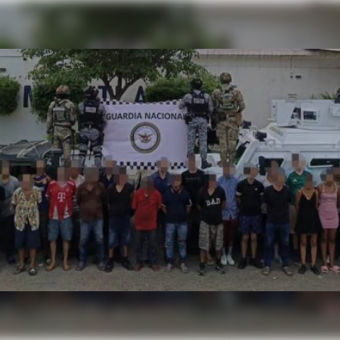 Detenidos en Mazatlán 