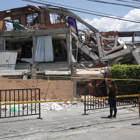 Sismo en Colombia 