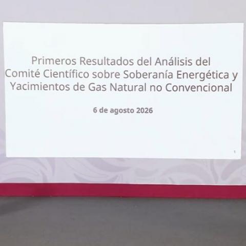 Expertos presentan recomendaciones para posible "fracking" en México, a petición de Sheinbaum