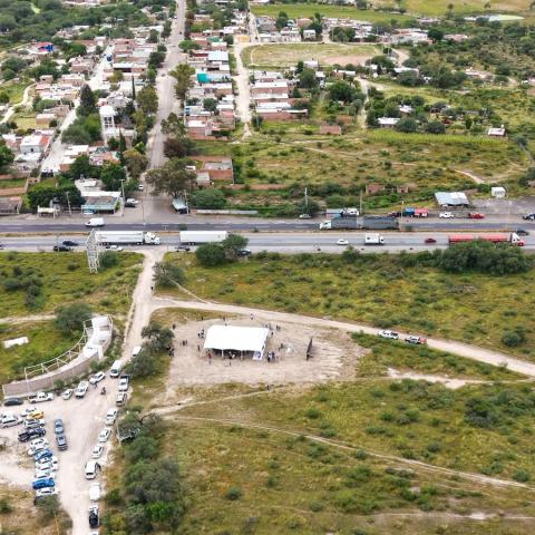 Parador seguro para transportistas