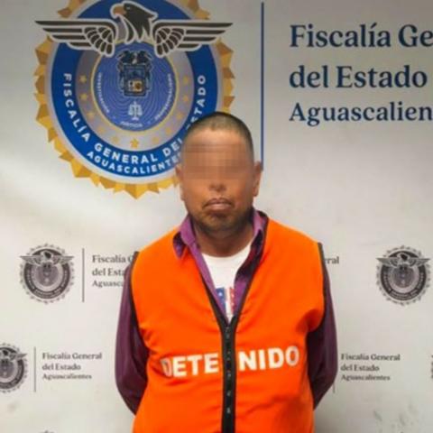 La orden de aprehensión se cumplimentó en el Municipio de Pabellón de Arteaga