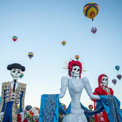 Aguascalientes lleva catrinas monumentales a Albuquerque, Chicago y Nueva York