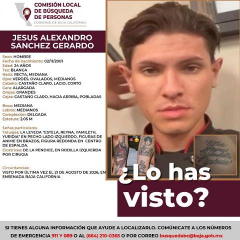 Jesús Alexandro Sánchez Gerardo