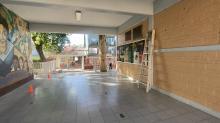 Escuela construida sobre un cementerio reporta hundimientos por sismo