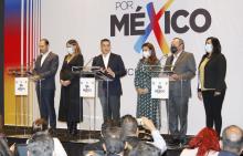 Se rompe "temporalmente" la coalición Va por México 
