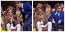En redes circula un video en el supuestamente Harry Styles escupe a Chris Pine