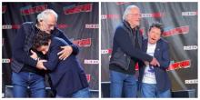 Christopher Lloyd y Michael J. Fox tuvieron un emotivo reencuentro 