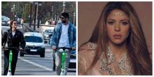 Piqué y su nueva novia no ocultan su amor 