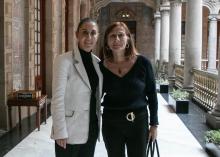 Claudia Sheinbaum y Tatiana Clouthier 