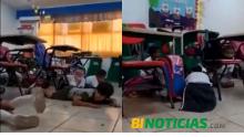 Maestra de Sonora tranquiliza a sus alumnos en medio de una balacera