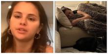 Selena Gómez compartió una imagen en la que confirma que se contagió de COVID-19