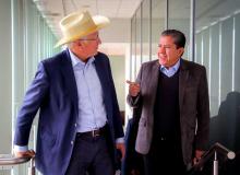 David Monreal y Ken Salazar