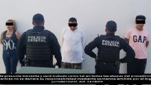 Gracias a las cámaras del C5 los fueron siguiendo hasta interceptarlos en la salida a Calvillo