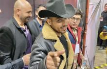 Espinoza Paz en los premios de la radio 2022