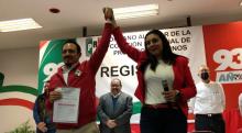 Kendor y Leslie, presenta PRI fórmula de unidad para su dirigencia estatal