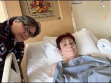 Julissa fue hospitalizada tras sufrir caída