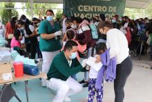 Vacunación de refuerzo anti–COVID para niños en todo el estado