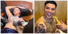 Los nuevos tatuajes de Eduin Caz