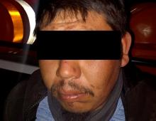 Fue detenido por elementos de la Policía Estatal en la Comunidad Viudas del Poniente