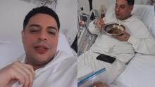 Eduin Caz fue hospitalizado nuevamente, aquí el motivo 