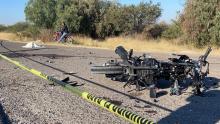Motociclista muerte 